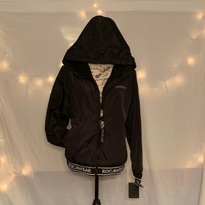 Black RocaWear Hooded Jacket